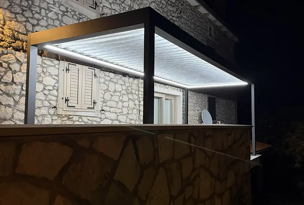 BIOKLIMATISCHE PERGOLA LABIN